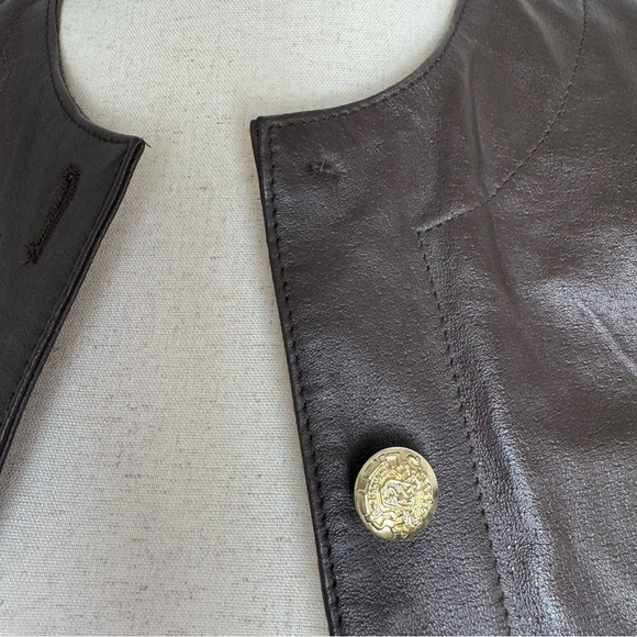 Vintage Leather Jacket by Moda Spiegel - Picture 5 of 10